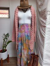 Load image into Gallery viewer, Hooded Cloak - Cable Knit Cardigan